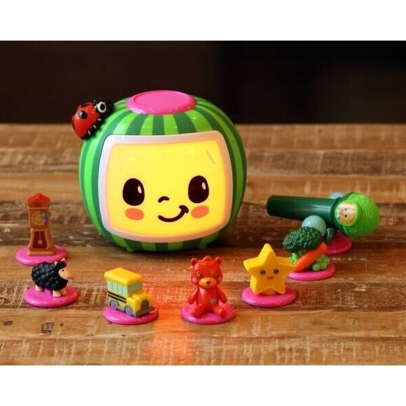 CoComelon Tiny Tunes Music Melon Toy with 6 Musical Activators & Microphone NEW - Picture 9 of 16